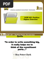 SLDP Online Course Overview 2025 | PDF | Leadership | Strategic Leadership