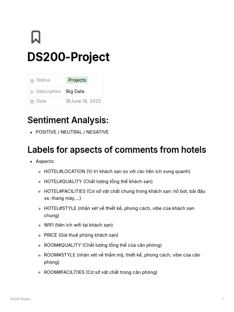 Labels ABSA | PDF