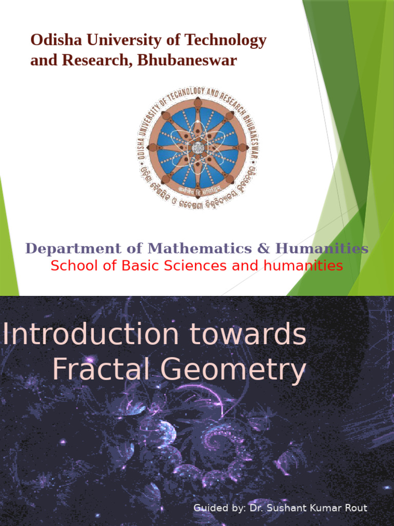 Introduction to Fractal Geometry | PDF | Fractal | Applied Mathematics