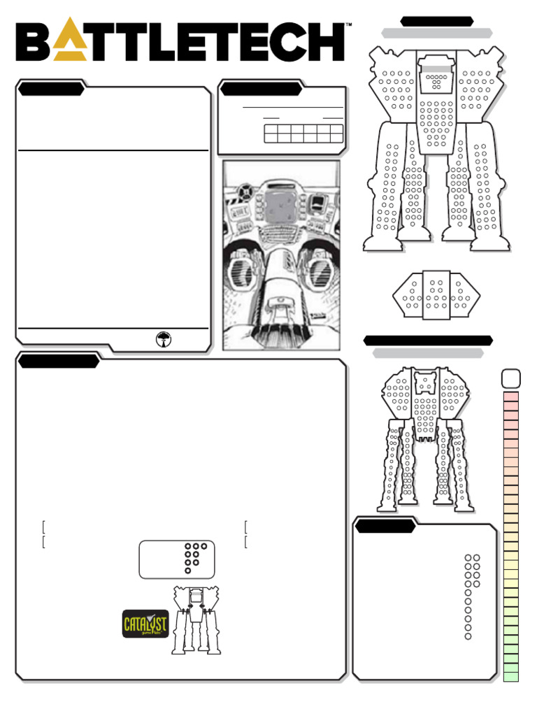 Balius Omnimech Record Sheet | PDF | Battle Tech