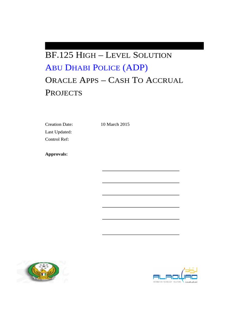 ADP Oracle Apps Cash to Accrual Guide | PDF | Debits And Credits ...