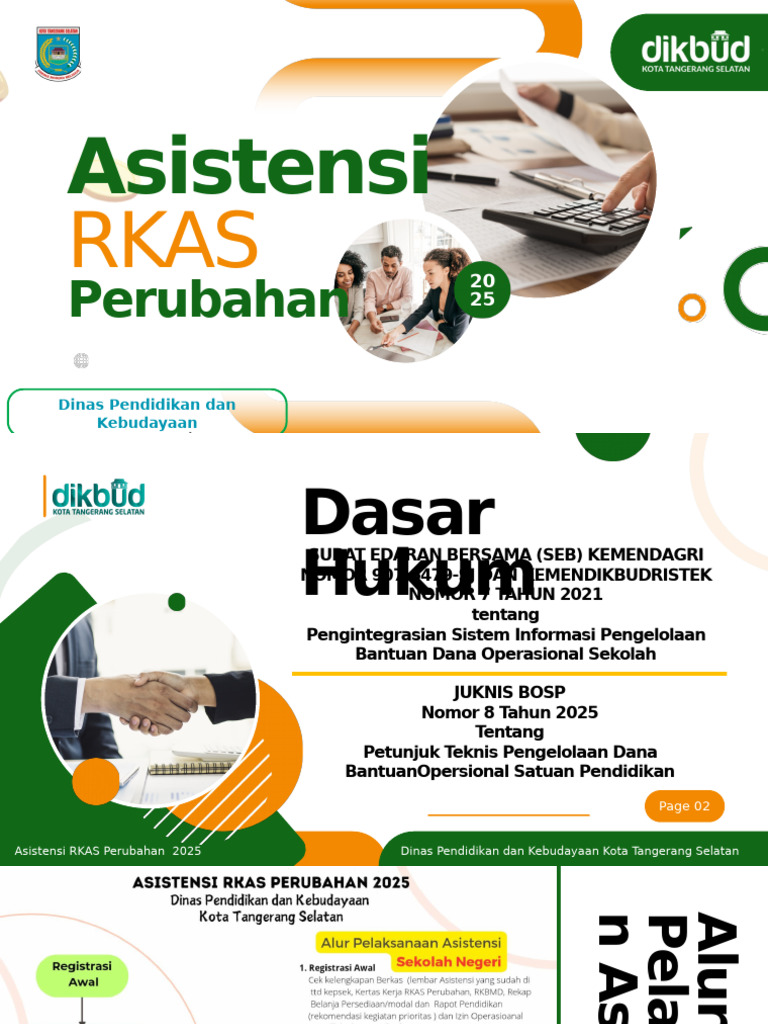 Asistensi RKAS Perubahan 2025 | PDF