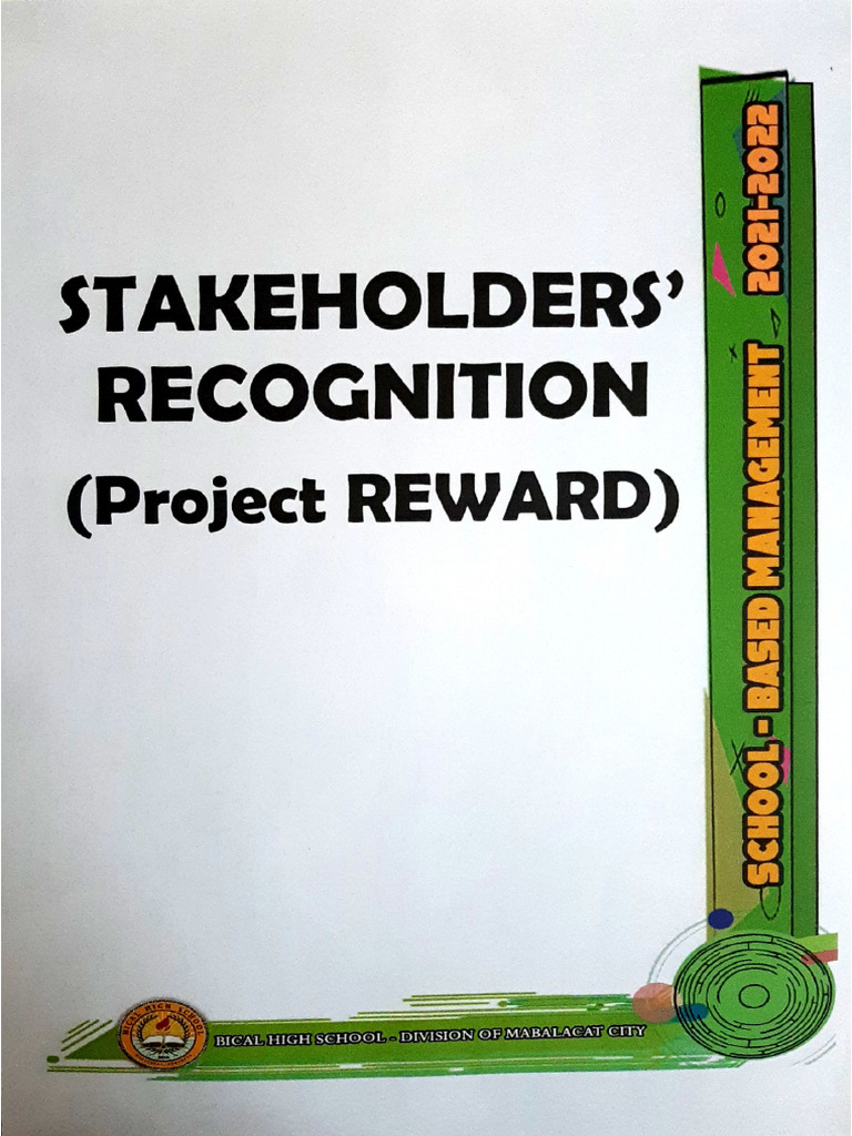 Star 2021 2022 Project Reward | PDF