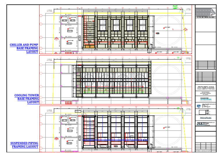 District Cooling Plant Layout Plan | PDF | Heat Transfer | Engineering ...