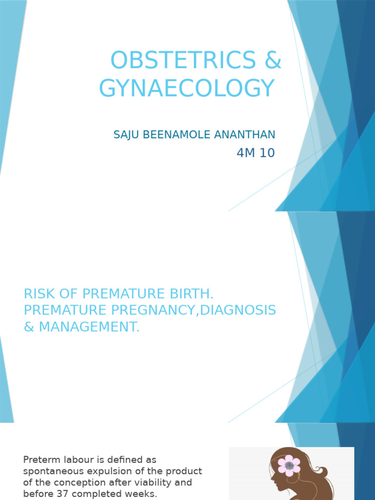 Preterm Labor: Causes and Management | PDF | Preterm Birth | Childbirth
