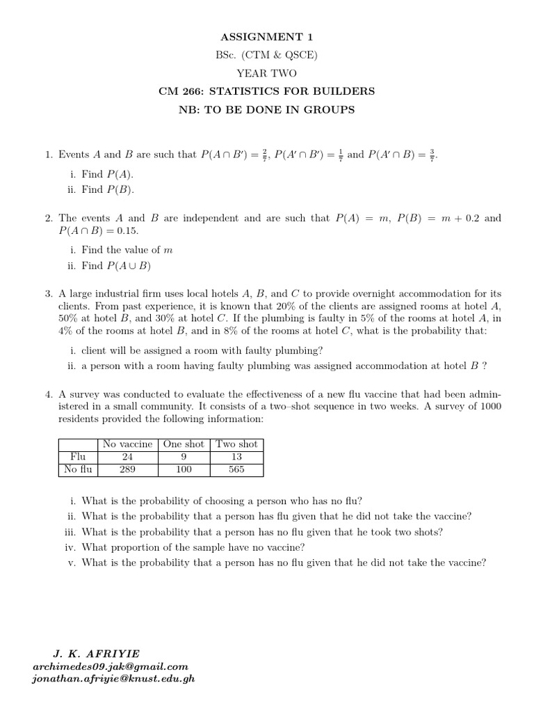 Assignment CM 266 | PDF