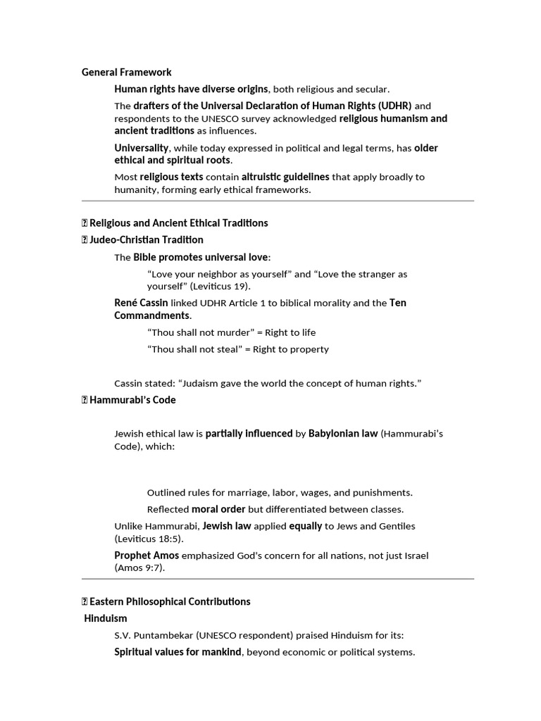 Origins of Human Rights: Ethical Traditions | PDF | Stoicism | Justice