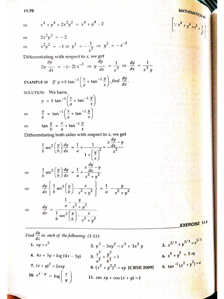 Differentiation Part 2 | PDF
