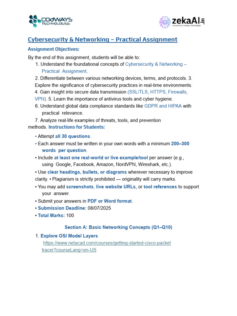 KunalKhandelwal - Cyber Security Internship - GUP | PDF | Computer ...