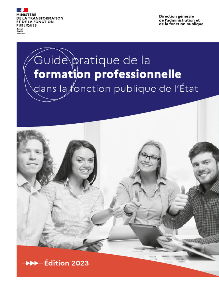 Guide de formation pro pour agents publics | PDF | Formation à distance ...