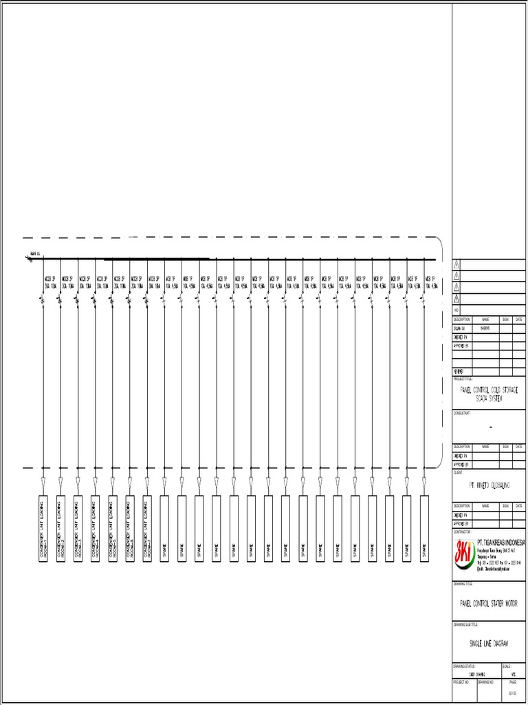Project Drawing Details and Signatures | PDF