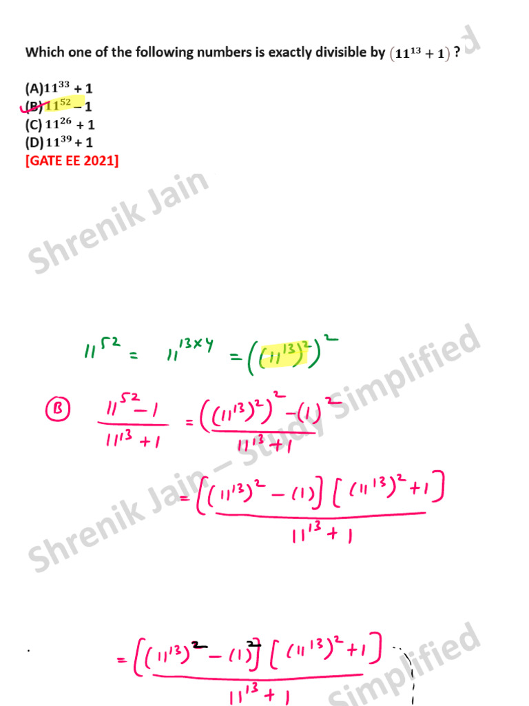 26) Aptitude Practice Class GATE PYQs - 26 @FUCKALLRESOUR | PDF