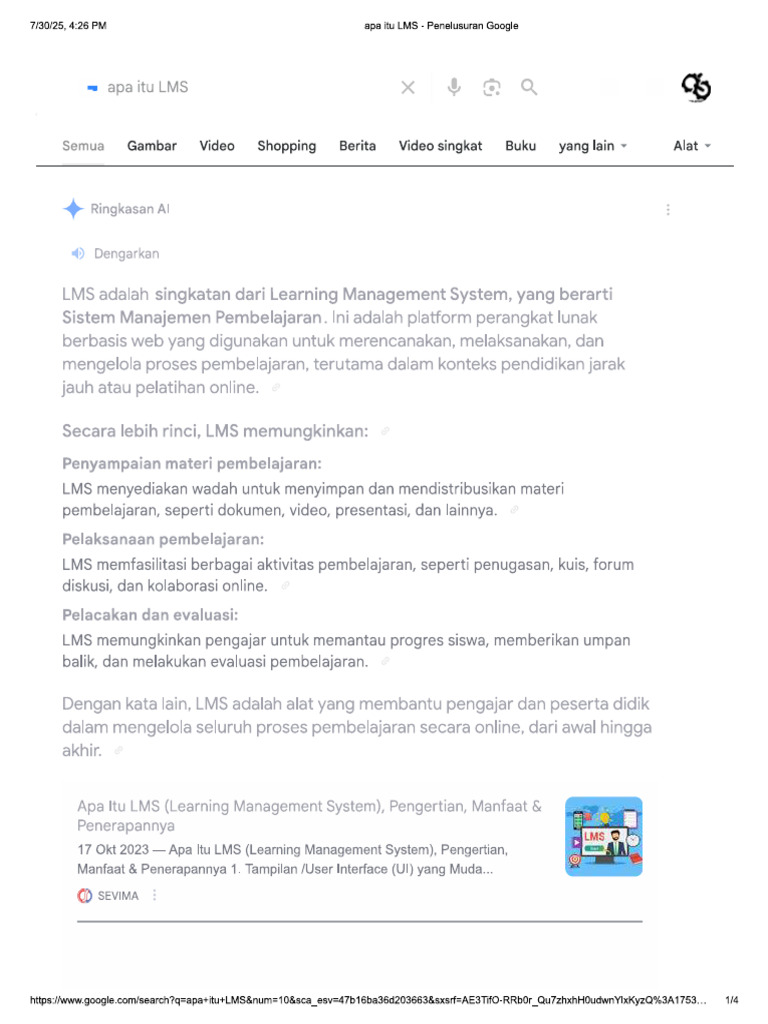 Apa Itu LMS | PDF