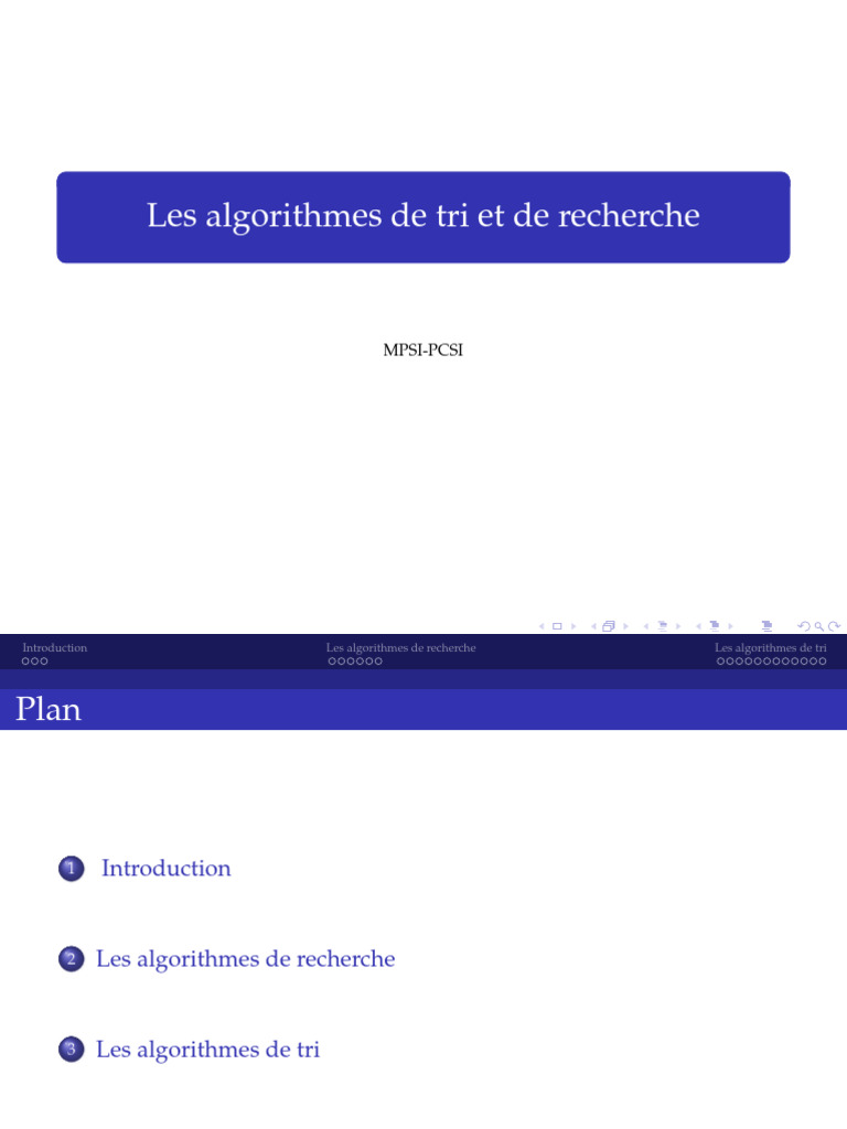 Tri par comptage en Python | PDF | Algorithmes | Algorithmes et ...