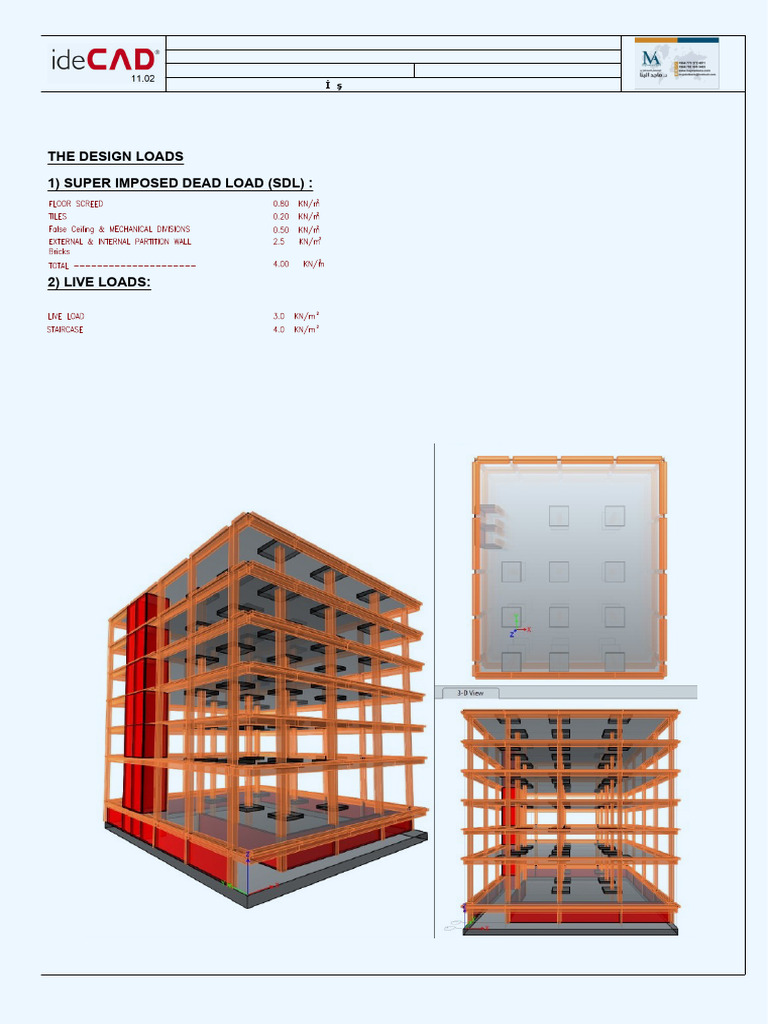 Commercial Building Structural Analysis | PDF | Strength Of Materials ...