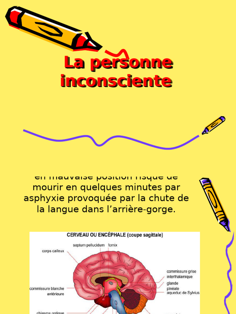Secourir une personne inconsciente respirant | PDF