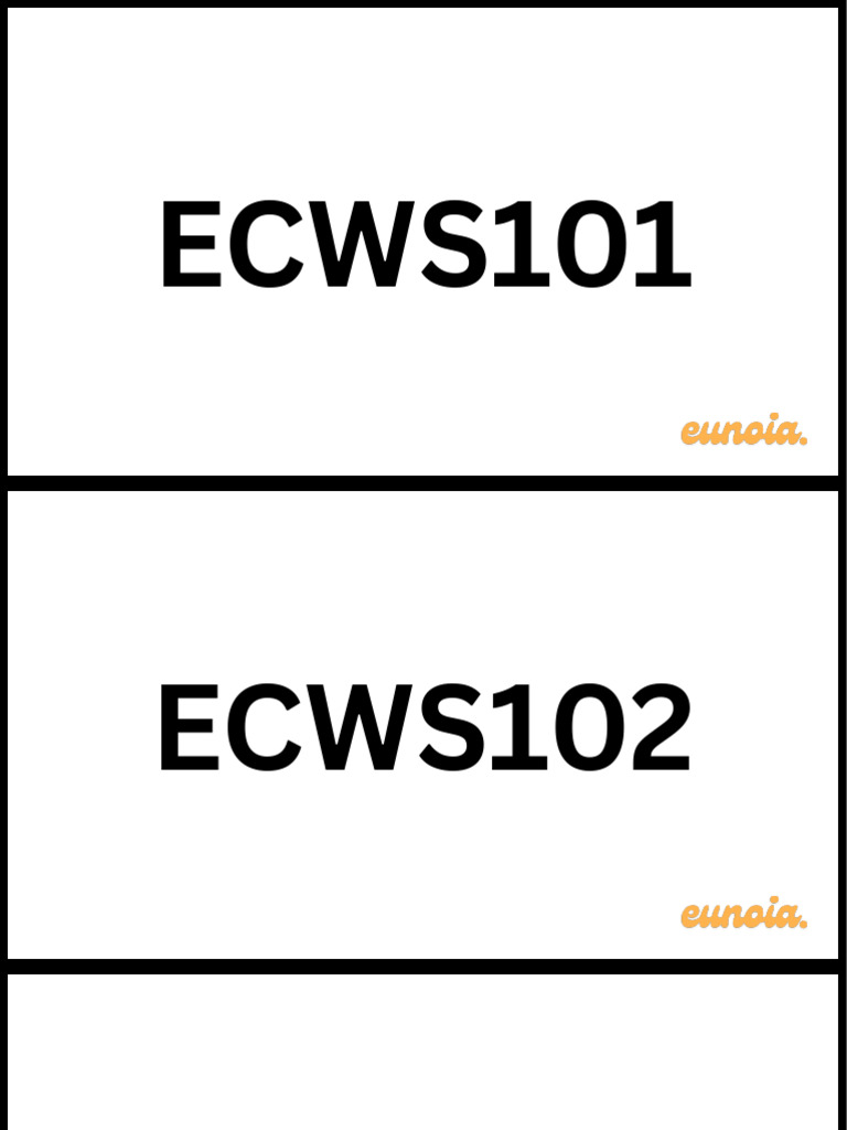 Ecws Id Entry | PDF