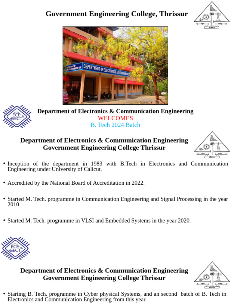 Induction BTech 2024 | PDF | Engineering | Electronic Engineering