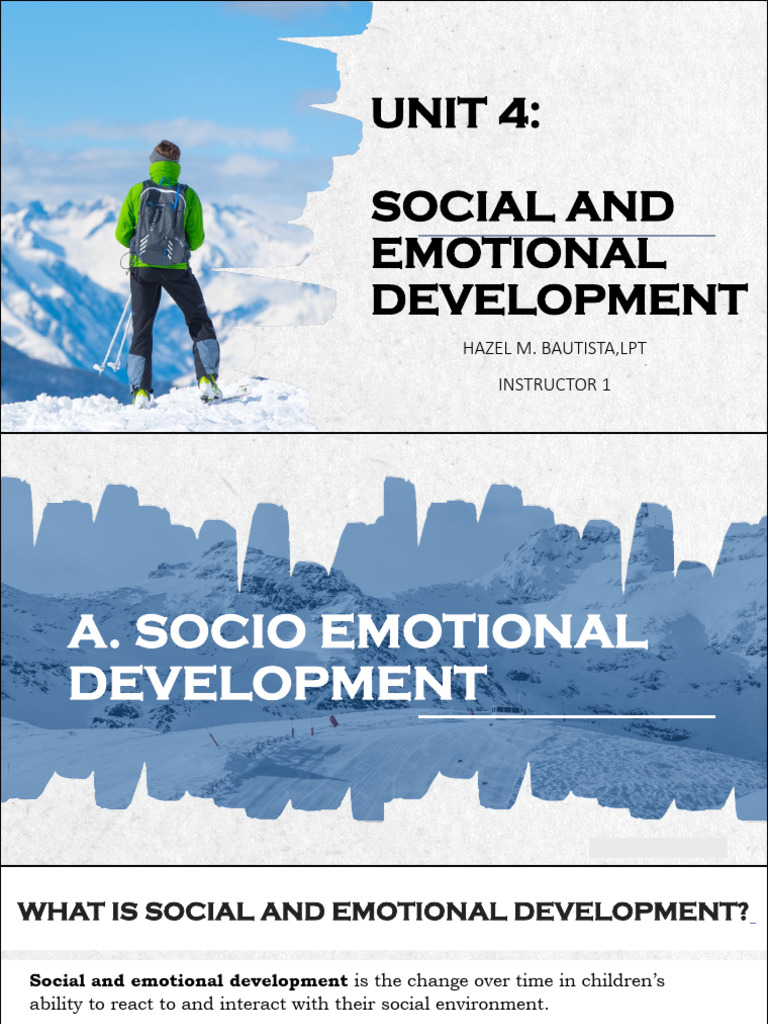 Understanding Social and Emotional Development | PDF | Reinforcement ...