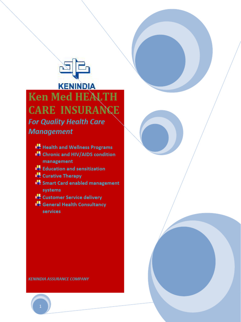 Kenindia Corporate Health Insurance Plans | PDF | Hospital | Medicine