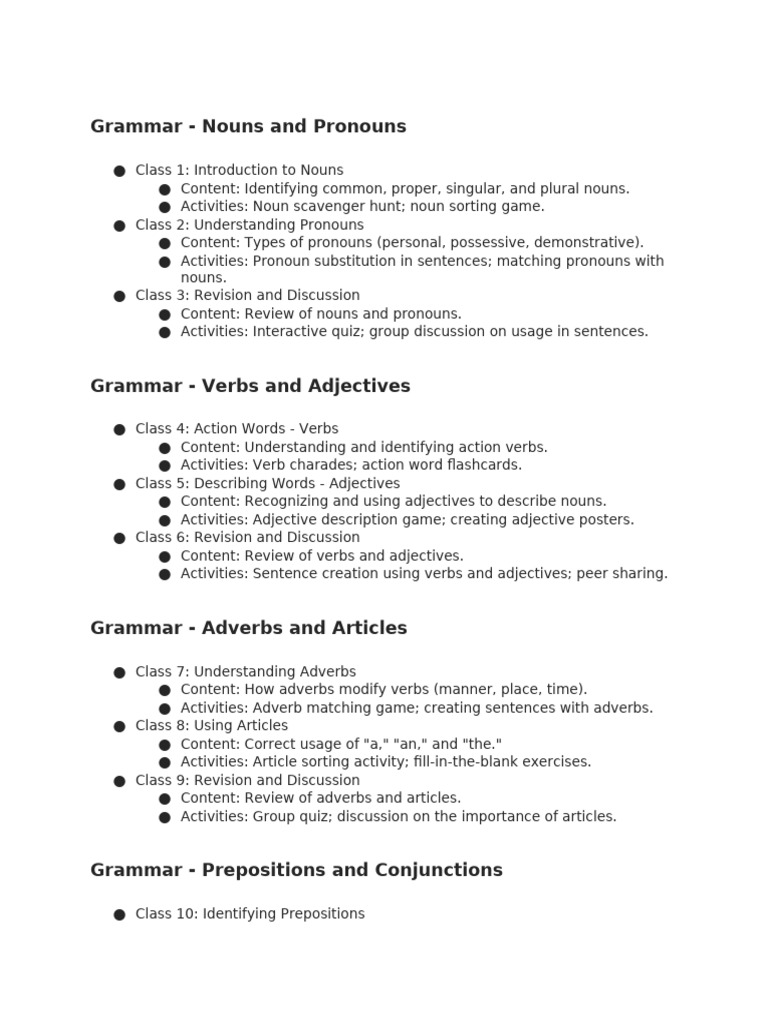 Comprehensive Grammar and Vocabulary Guide | PDF | Adverb | Adjective