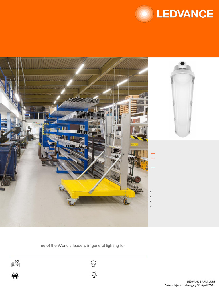 LEDVANCE Performance Panel Overview | PDF | Lighting | Electrical ...
