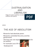 Industrialisation and Liberalism