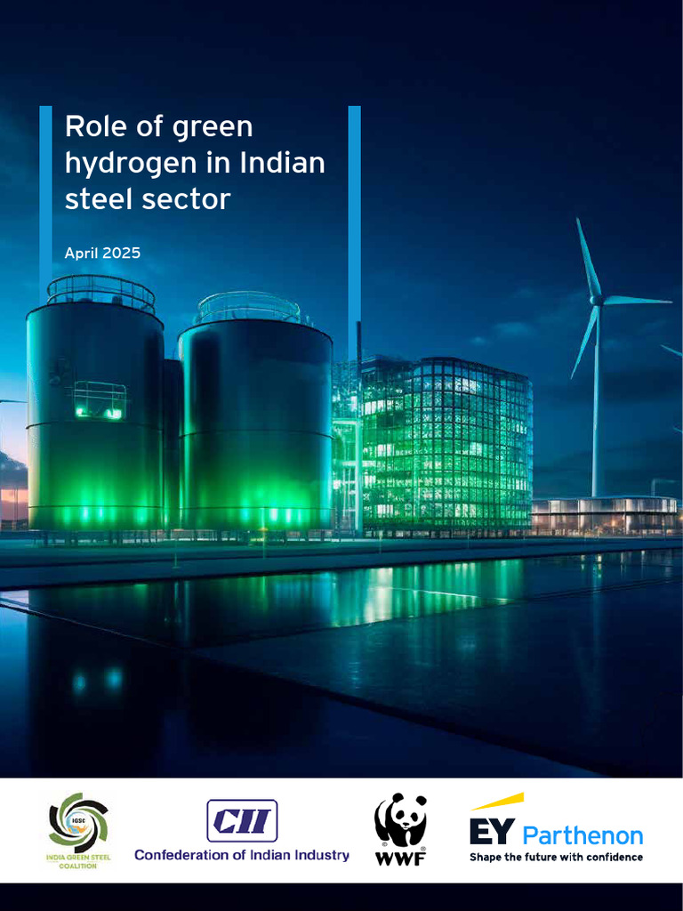 Green Hydrogen's Impact on Indian Steel | PDF | Steelmaking | Climate ...