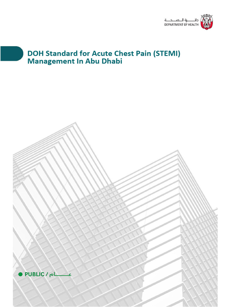 Abu Dhabi STEMI Management Standards | PDF | Health Care | Heart