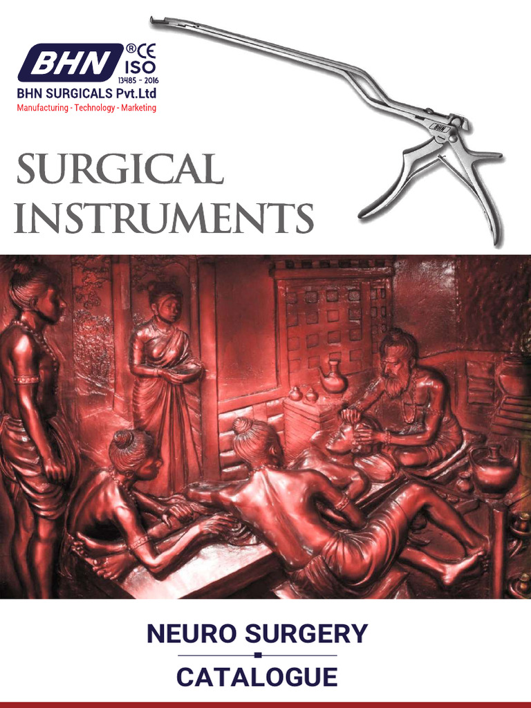 BHN Surgical Neuro Surgery Instruments | PDF | Surgical Specialties ...