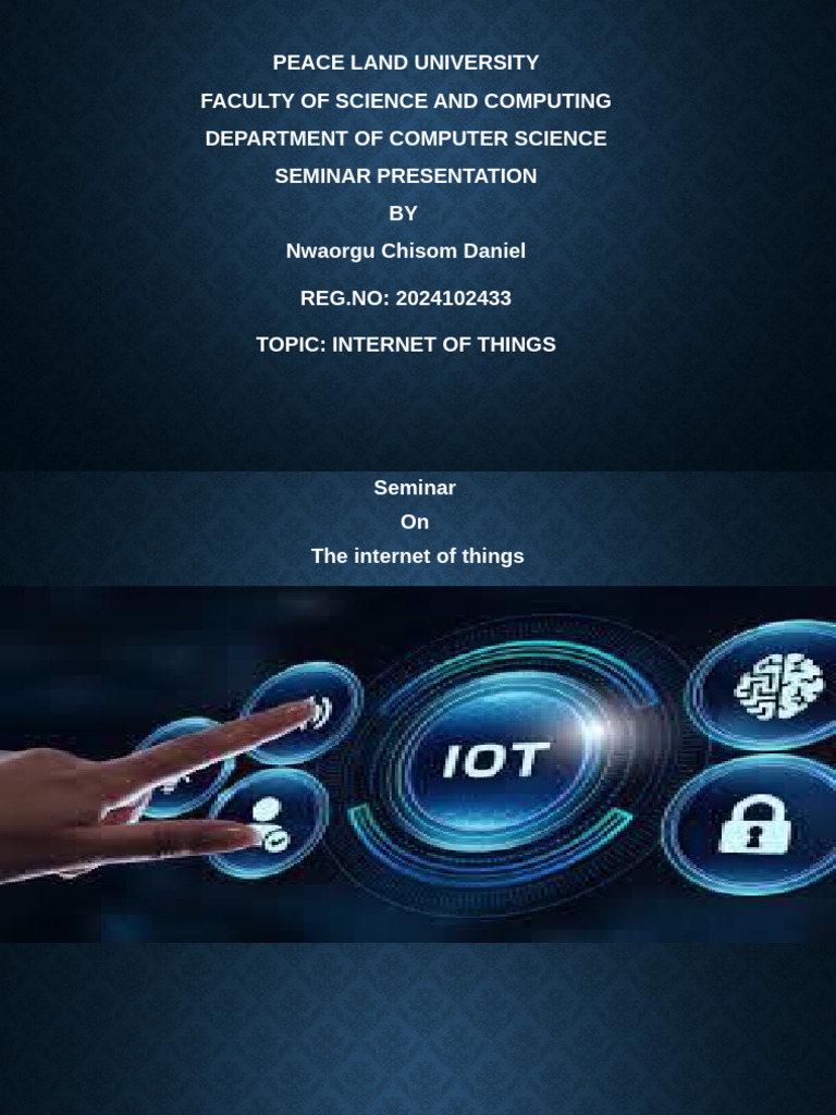 Understanding Internet of Things (IoT) | PDF | Internet Of Things ...