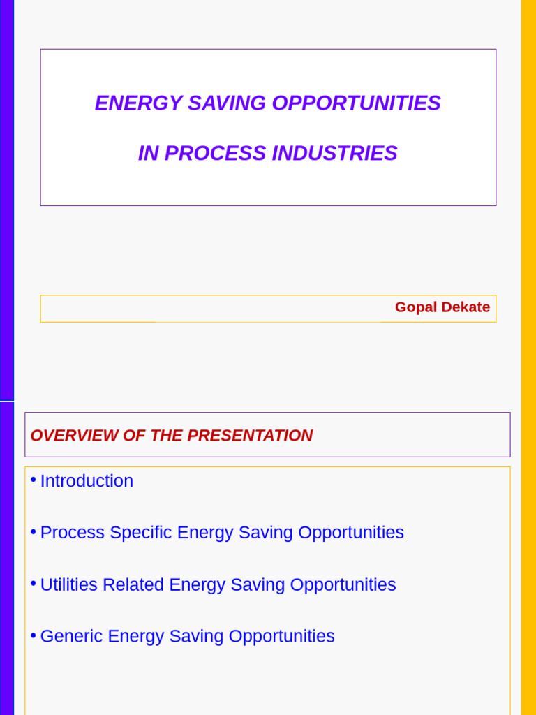 Energy Efficiency in Process Industries | PDF | Cracking (Chemistry ...