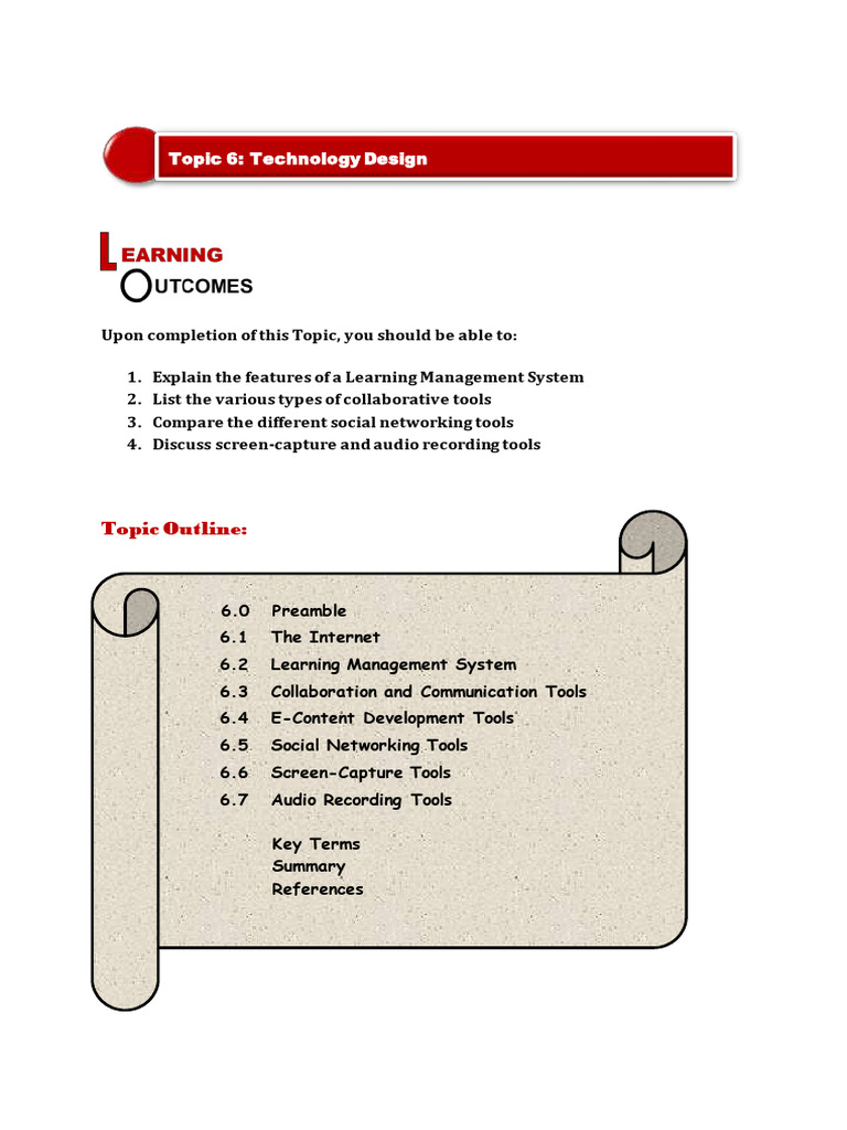 Topic 6.TECHNOLOGY - Design.E.Learn - Framework | PDF | Computer ...