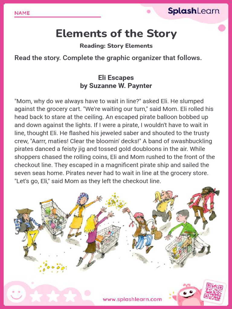Elements of The Story Worksheet | PDF