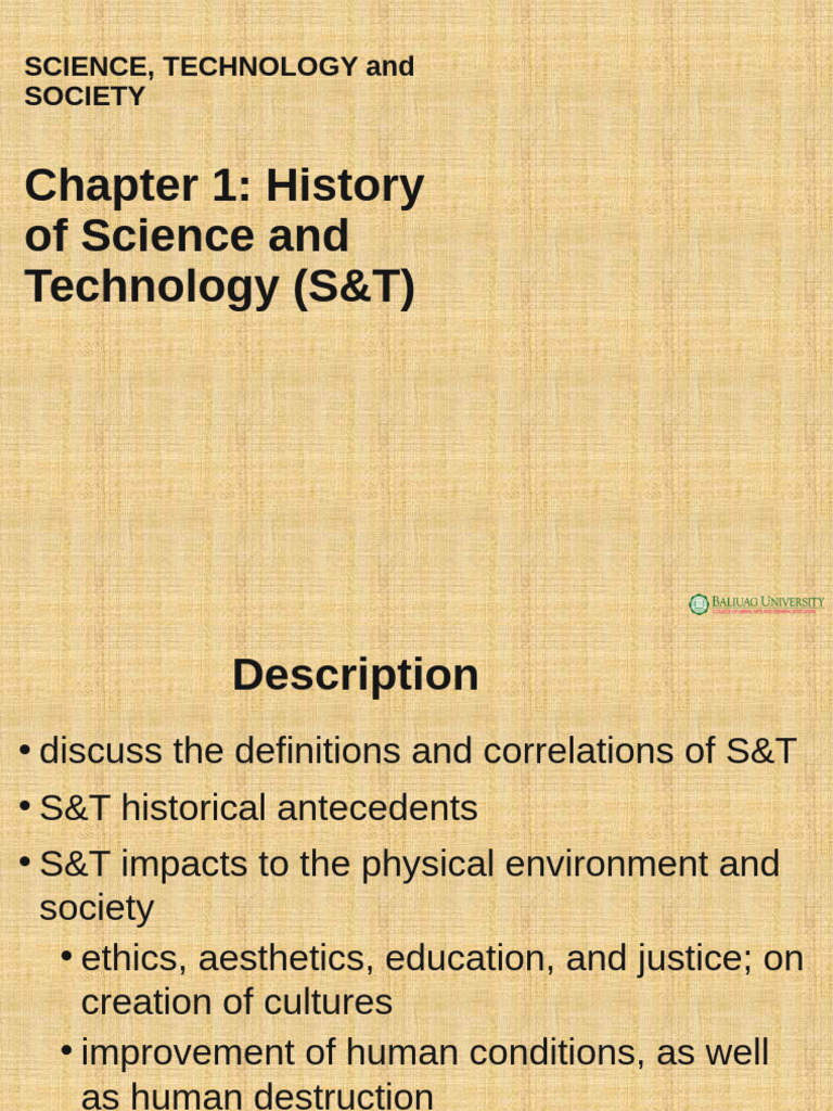History of Science and Technology Insights | PDF | Science | Knowledge