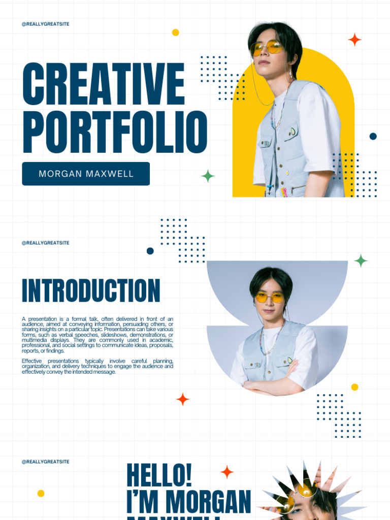 Morgan Maxwell's Creative Portfolio | PDF | Multimedia | Information