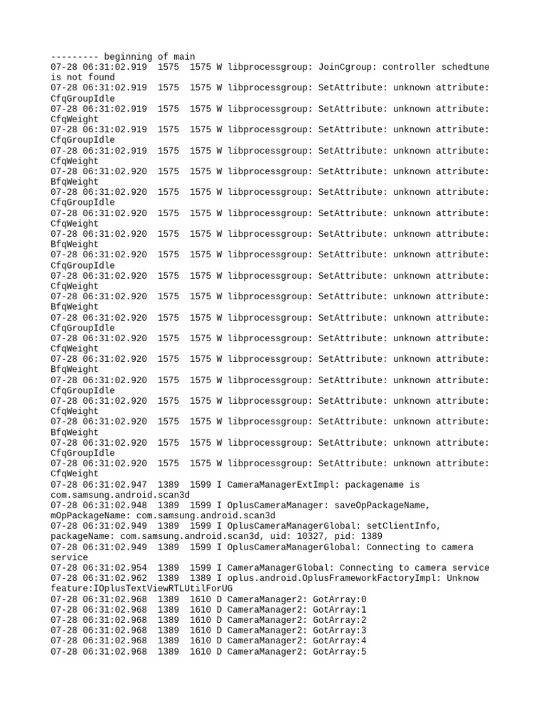 Log Cat 1753659062837 | PDF | Computer Science | Computer Engineering