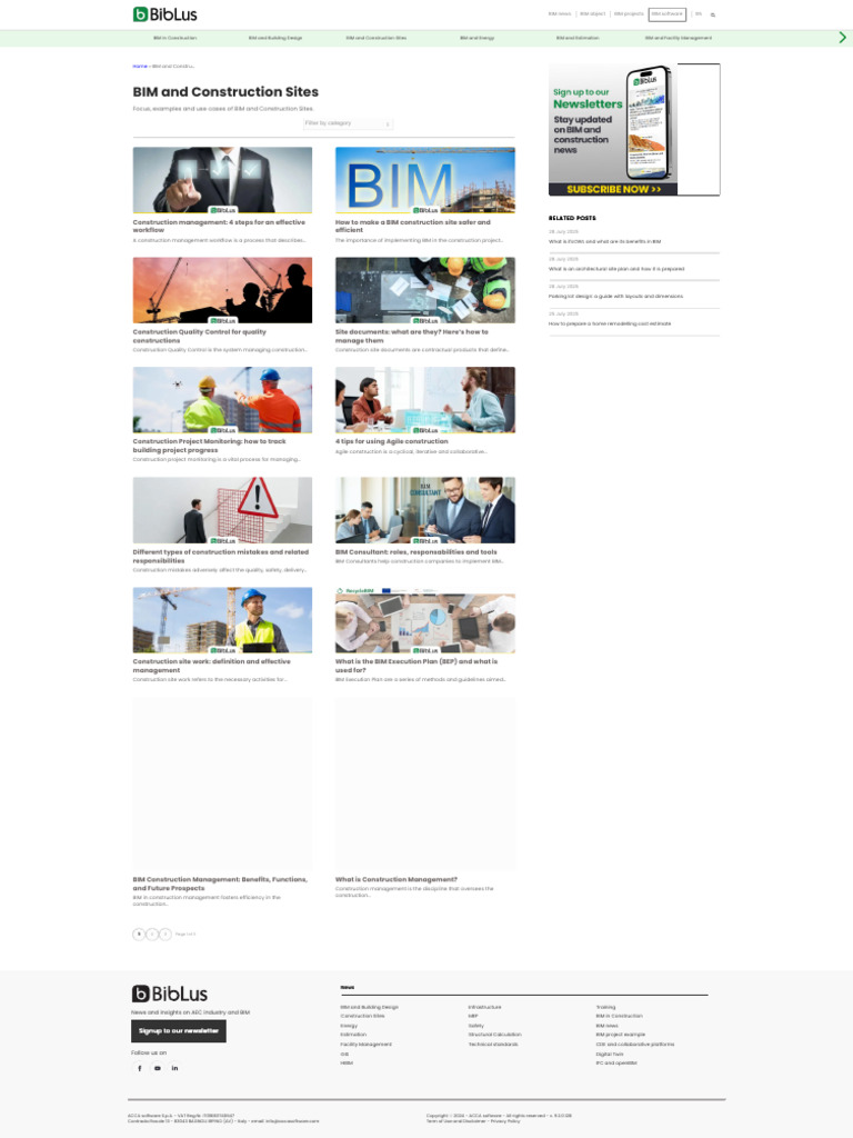 BIM and Construction Sites Archives - BibLus | PDF | Building ...