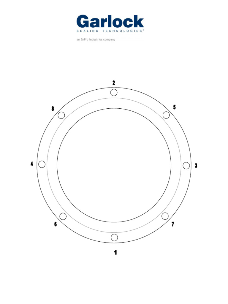 8 Bolt Flange Torque Pattern | PDF