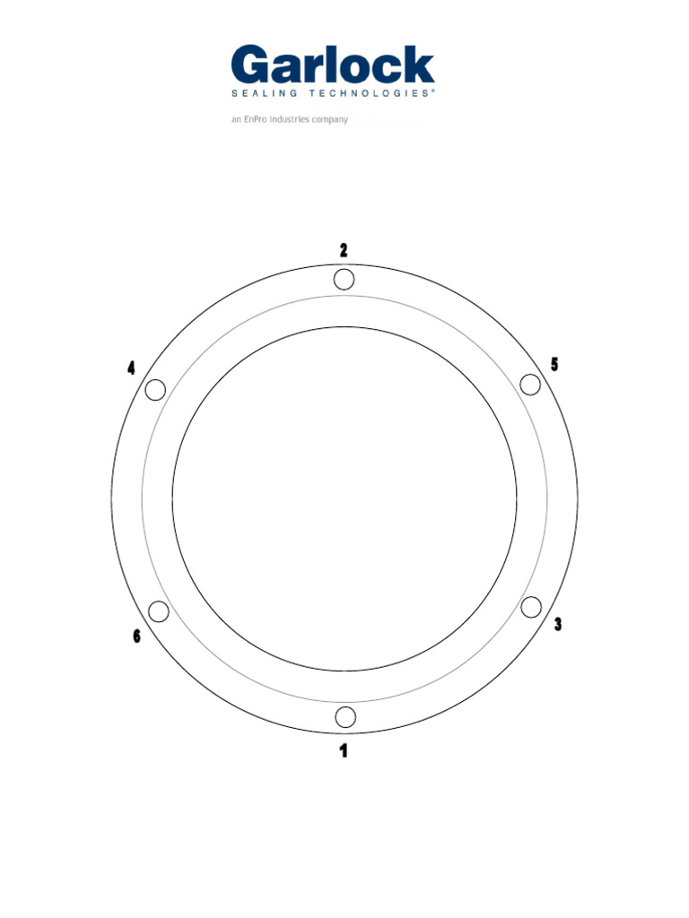 6 Bolt Flange Torque Pattern | PDF