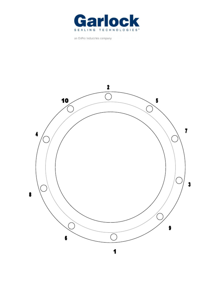 10 Bolt Flange Torque Pattern | PDF