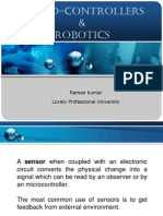 Microcontroller With IR Sensors