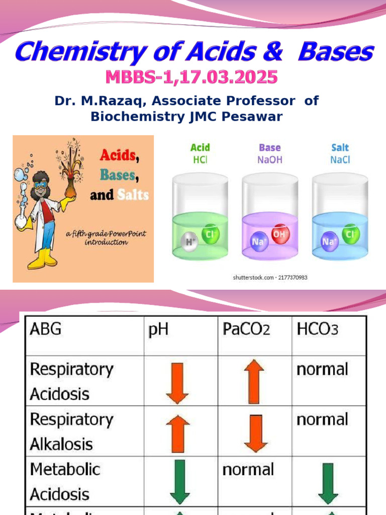 Understanding Acid-Base Imbalances | PDF | Physiology | Intensive Care ...