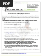 DIGITAL SIGNATURE CERTIFICATE GUIDE