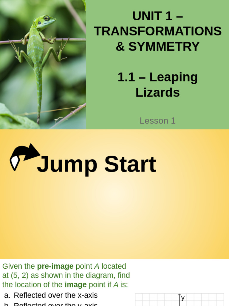 Lizard Transformations in Animation | PDF | Cartesian Coordinate System ...