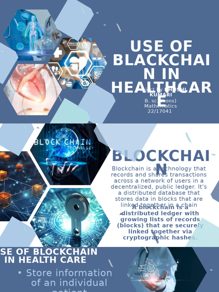 Blockchain Applications in Healthcare | PDF | Electronic Health Record ...