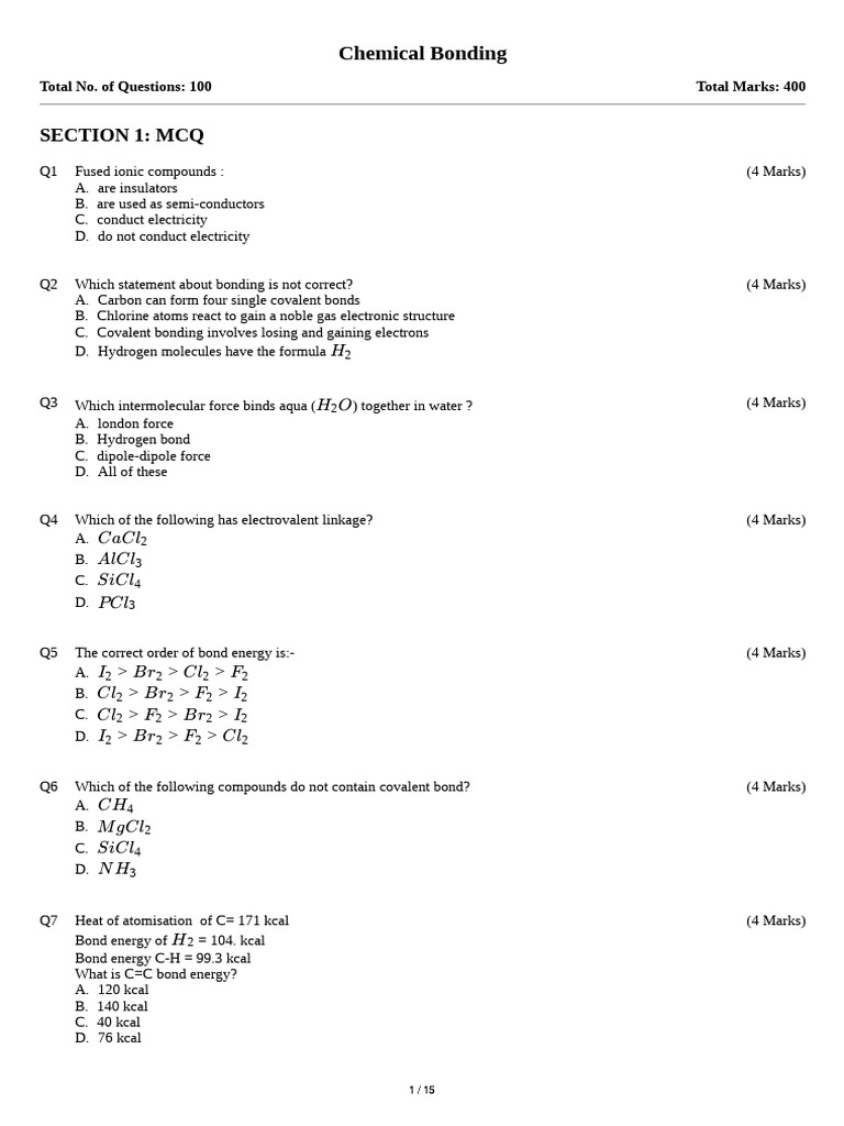 68677c52be7c73003360a4a0 2 | PDF | Chemical Bond | Molecular Orbital