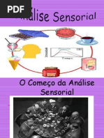 Analise Sensorial!