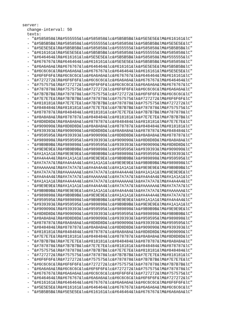 Server IP Text Configuration Guide | PDF | Chess | Stationery