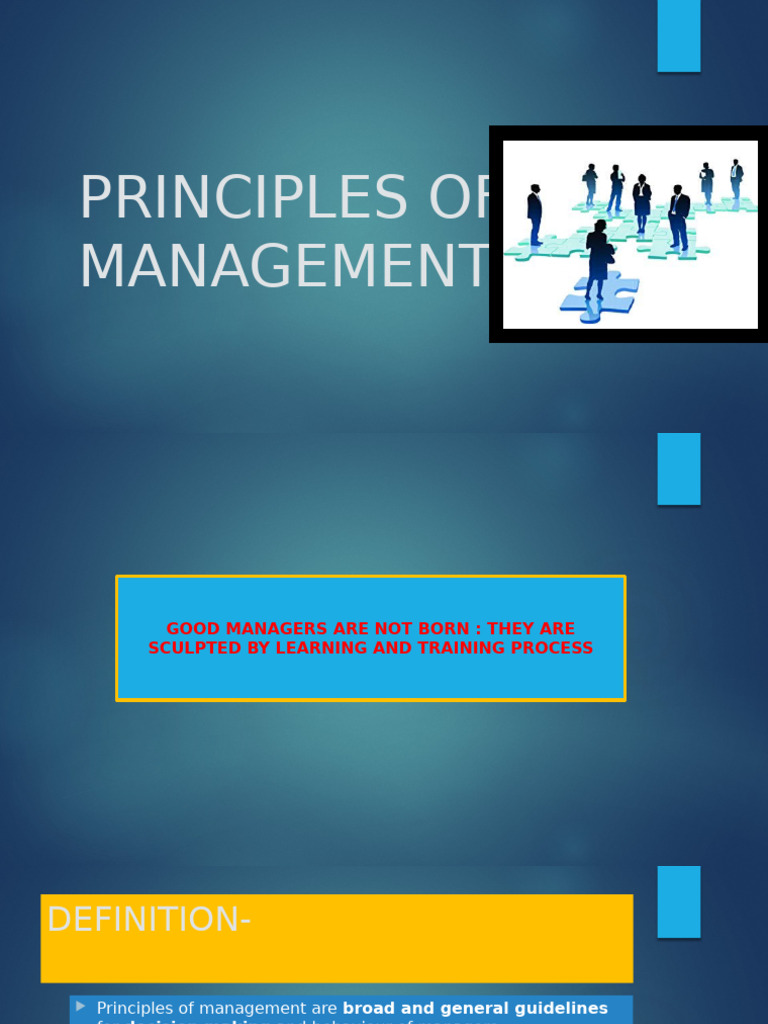 Principles of Management | PDF | Employment | Business